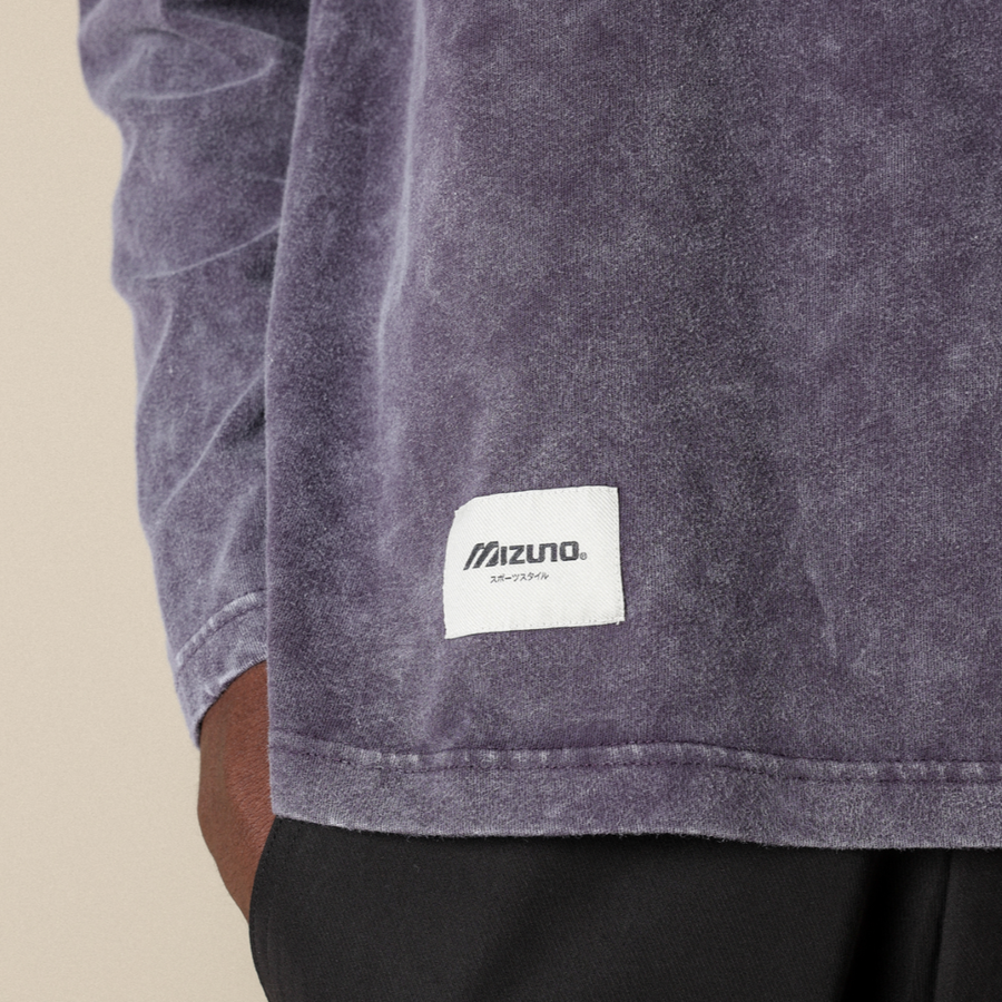Mizuno SPORTSTYLE LONGSLEEVE T-SHIRT Purple